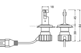 Osram Night Breaker LED Vintage H4/R2 